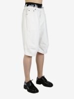ALAINPAUL - Women Denim Knee Shorts - Image 2