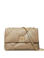 Tan bag, front view
