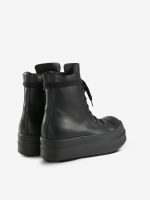 RICK OWENS - Women Scarpe In Pelle Mega Bumper Sneakers - Image 3