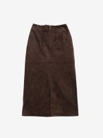 ATELIER NEW YORK - Women Suede Leather Skirt - Image 5