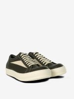 RICK OWENS - Men Scarpe In Pelle Vintage Sneakers - Image 2