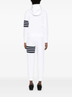 THOM BROWNE - Women Zip Up Hoodie In Classic Loopback - Image 3
