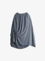 Y'S - Women Y-Circle Gathered Skirt - Image 4