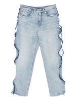 ALEXANDER WANG - Women Basketball Mesh Curved Zipper Pant - Image 5