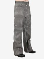 RICK OWENS DRKSHDW - Men Double Cargo Jeans - Image 2