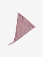 Pink scarf, back view