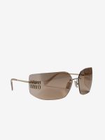 MIU MIU - Women Irregular Sunglasses - Image 2