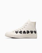 COMME DES GARCONS PLAY X CONVERSE - Chuck 70 Multi Heart High Top - Image 2