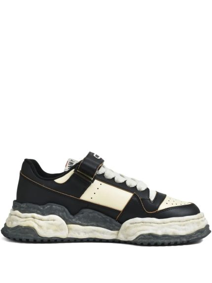 MAISON MIHARA YASUHIRO - Men Keith  Original Sole Vintage Leather Low-Top Sneaker