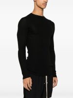 RICK OWENS - Men Ribbed Round Neck Sweater - Image 2