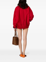 MIU MIU - Women Heavy Poplin Blouson Jacket - Image 4