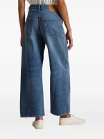 POLO RALPH LAUREN - Women  Wide-leg Distressed Jeans - Image 2