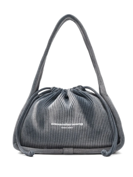 Blue bag, front view