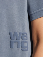 T BY ALEXANDER WANG - Women Essential Jersey Puff Logo Short Sleeve Tee - Image 4