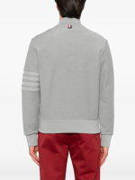 THOM BROWNE - Men Zip Up Funnel Neck Jacket - Image 3