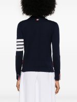 THOM BROWNE - Women Jersey Stitch Button Down Shirt - Image 3