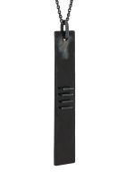 PARTS OF FOUR - Plate Slab Necklace (4 staple, H+KA) - Image 3