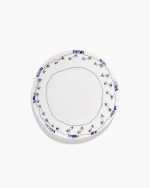 Blue plate,front view