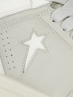 RICK OWENS DRKSHDW X CONVERSE - Leather Mid Turbowpn Sneaker - Image 6