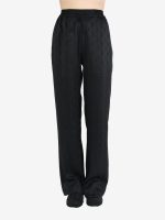 MARINE SERRE - Women Moon Sun Satin Jacquard Drawstring Trousers