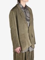 ZIGGY CHEN - Men 1 Button Long Jacket - Image 2