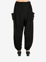 YOHJI YAMAMOTO - Women Relaxed Fit Pants - Image 3