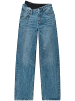 ALEXANDER WANG - Women Lace Undie Dip Side Jean - Image 5
