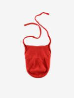 Red hat, back view