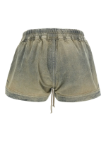 RICK OWENS DRKSHDW - Women Denim Fog Boxers - Image 2