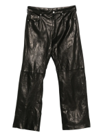 RICK OWENS - Men Lambskin Geth Jeans - Image 5