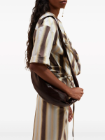 LEMAIRE - Women Paper Leather Small Soft Croissant Bag - Image 2