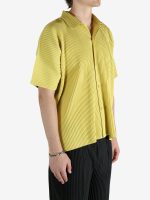 HOMME PLISSE ISSEY MIYAKE - Men Monthly Colors: July Open Collar Shirt - Image 2