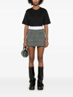 ALEXANDER WANG - Women Logo Elastic Pre Styled Cargo Skirt