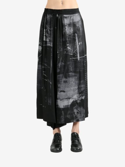 Y'S - Women Y-Right-Side Gathered Pants