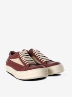 RICK OWENS - Men Leather Vintage Sneaks - Image 2