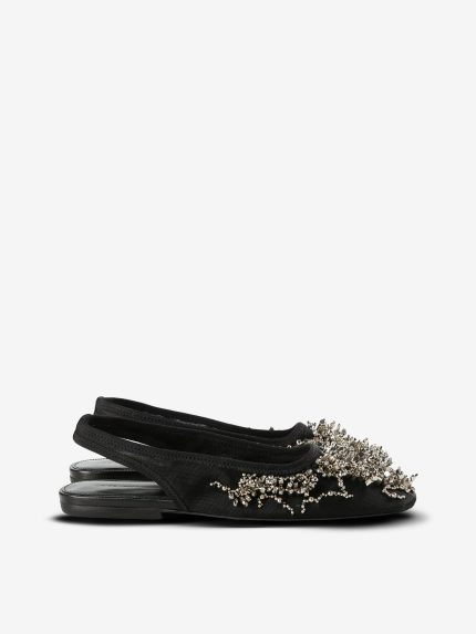 DRIES VAN NOTEN - Women Embroidered Ballet Flats