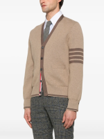THOM BROWNE - Men Milano Stitch V Neck Knitwear - Image 2