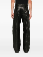 RICK OWENS - Men Lambskin Geth Jeans - Image 3