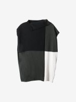Y'S - Women Half Sleeve  w/ Collar Top - Image 4