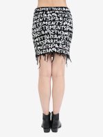 VETEMENTS - Unisex Paris Monogram Mini Skirt - Image 3