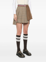 THOM BROWNE - Women Mini Wrap Pleated Skirt - Image 2