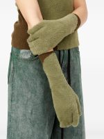 MM6 Maison Margiela - Women Wool Blend Gloves - Image 3