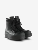 RICK OWENS - Women Scarpe In Pelle Mega Bumper Sneakers - Image 2