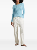 POLO RALPH LAUREN - Women Pima Cotton Julianna Long Sleeve Pullover