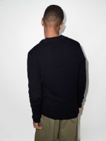 MAISON KITSUNE - Men Baby Fox Patch Cosy Cardigan - Image 3