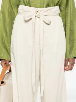 TOTEME - Women Fluid Tie-Waist Trousers - Image 4