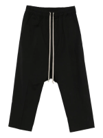 RICK OWENS - Men Drawstring Cropped Trousers - Image 5