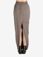 RICK OWENS DRKSHDW - Women Jersey Pull On Pillar Skirt - Image 3