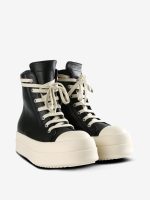 RICK OWENS - Women Leather Mega Bumper Sneaks - Image 2