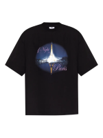 VETEMENTS - Men Night in Paris Oversized T-Shirt - Image 4